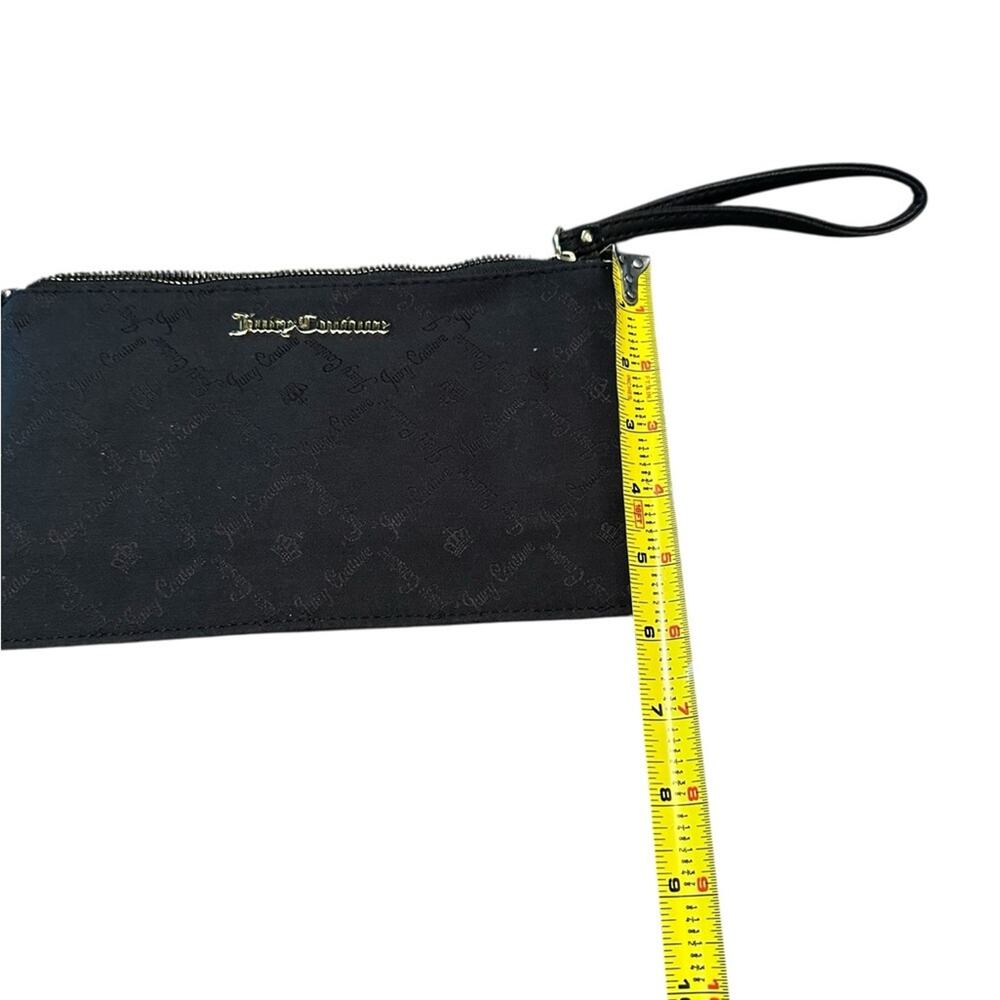 Juicy Couture Black Sleek Wristlet Clutch - Picture 4 of 6